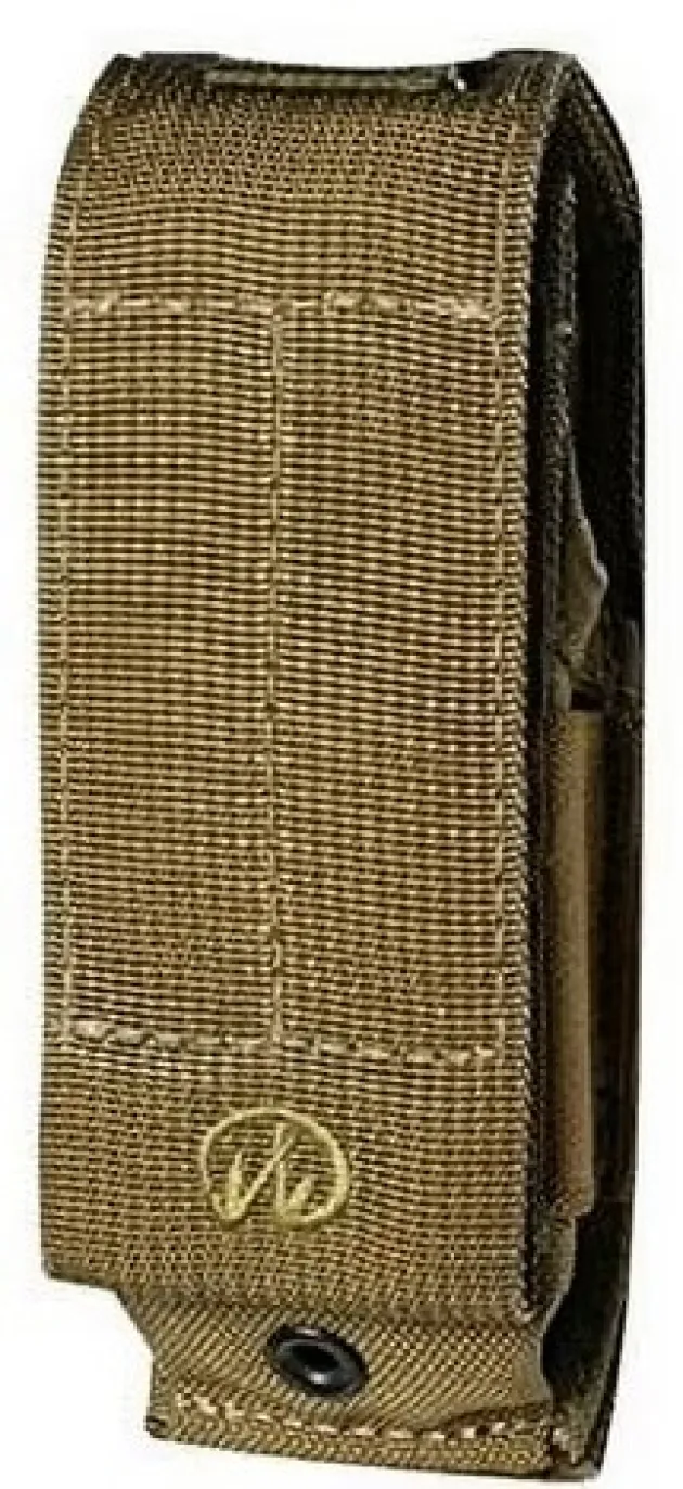 930366 - LEATHERMAN Etui MOLLE USA MARRON L pour Blast, Charge, Core, Fuse, Kick, OHT, Rebar, Skeleton, Super Tool, Original Surge, Surge et Wave