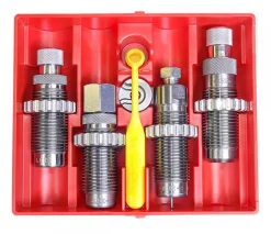 LE283 - jeux de 4 outils carbure Deluxe pour calibres d'armes de poing - Lee Precision CAL .38SP-357 Mag