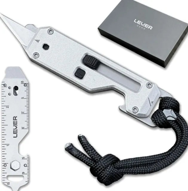 LGL110001 - LEVER GEAR Edge XT Multitool Argent