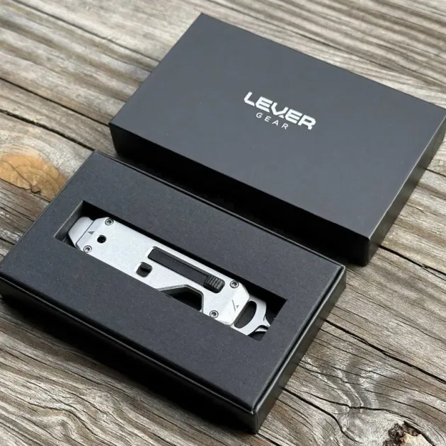 LGL110001 - LEVER GEAR Edge XT Multitool Argent
