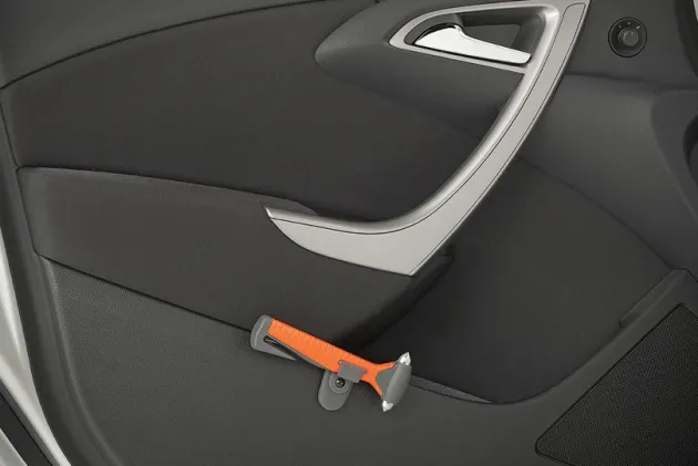 LHR00602 - LIFEHAMMER Safety Hammer Plus Orange Marteau brise-vitre
