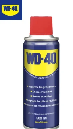 LMA33302 - WD-40 200mL Dégrippant/Lubrifiant Multifonction