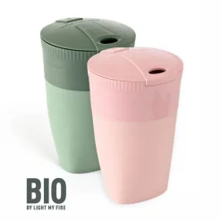 LMF2423911313 - Light my Fire lot de 2 Pack-up cup dustygreen/sandypink