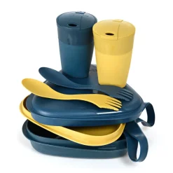 LMF2506811440 Light My Fire Pack'n eat kit bioplastic Musty Yellow et Hazy blue