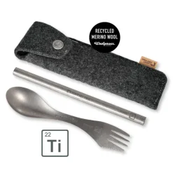 LMF4218301110 - Light my fire set spork et paille titane