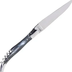 LO312CPI/SSI1- 37 LAGUIOLE EN AUBRAC Laguiole 12 cm Tire-bouchon corne pressée
