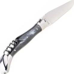 LO312CPI/SSI1- 37 LAGUIOLE EN AUBRAC Laguiole 12 cm Tire-bouchon corne pressée