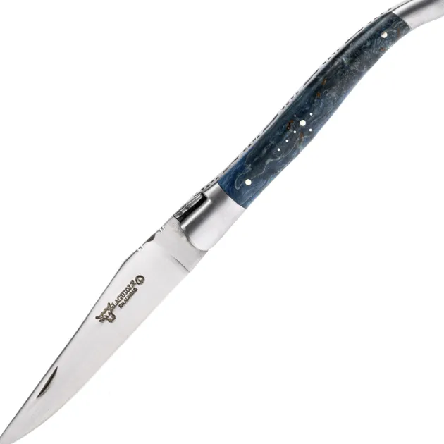 LO212/I/F/BHS/S/LEA/BROS-106 LAGUIOLE EN AUBRAC 12cm Bouleau bleu