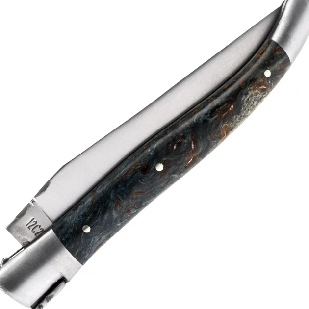 LO212/I/F/BHS/S/LEA/BROS-106 LAGUIOLE EN AUBRAC 12cm Bouleau bleu