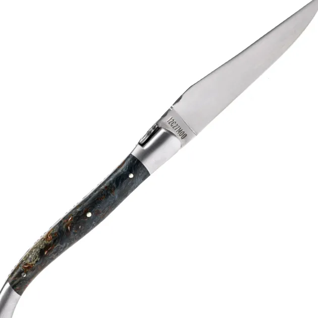 LO212/I/F/BHS/S/LEA/BROS-106 LAGUIOLE EN AUBRAC 12cm Bouleau bleu
