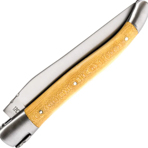 LO212/I/I/F/F/EEJ/S/LEA/BRO-102 LAGUIOLE EN AUBRAC 12cm Erable jaune