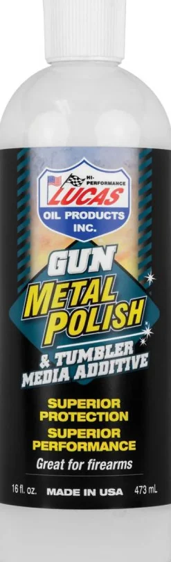 LO10880 - Lucas Oil Gun Metal Polish 16oz 473ml