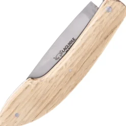 LO513VCCHET - 50 LAGUIOLE EN AUBRAC couteau 3 Evêques chêne avec étui cuir