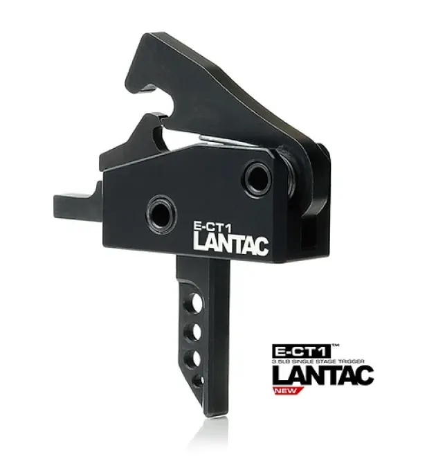 01-LP-ECT1F - LANTAC E-CT1 3.5LB SINGLE STAGE FLAT TRIGGER