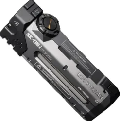 LPGSK05PRO - LOOP GEAR SK05 Pro Torche Powerbank 20W 8000mAh 4360lm USB-C 2x18650 Doubles Emetteurs