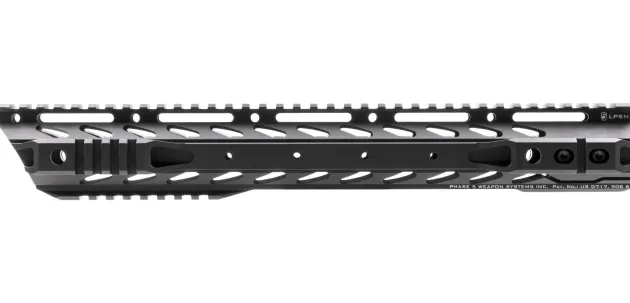 LPSN15 - Phase 5 15" Lo-Pro Slope Nose Free Float Quad Rail