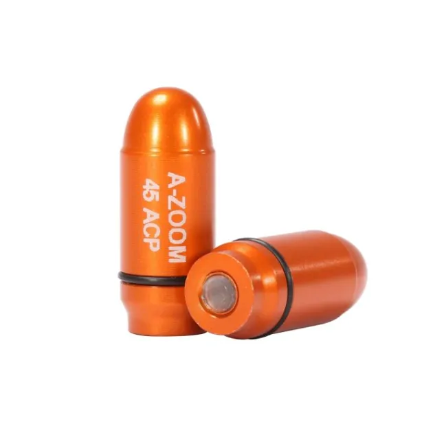 LY0098 - DOUILLES AMORTISSEUR ORANGES 45ACP X2