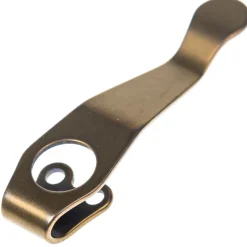 Lynch NW clip Spyderco titane Stubby Ano Bronze