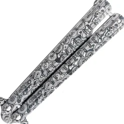 MA02218 Albainox Couteau papillon damassé