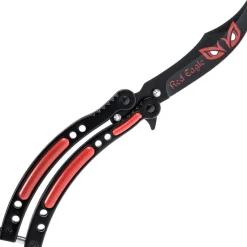MA02197 Albainox Couteau papillon Red eagle