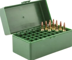 MAL0315 - boîte mégaline de rangement 50 munitions 243 win