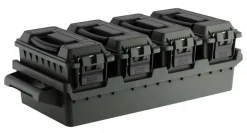 MAL970 - Set 4 caisses à munitions avec bac de transport