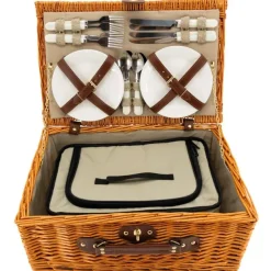 MAL523 - Valise pique-nique isotherme 4 personnes
