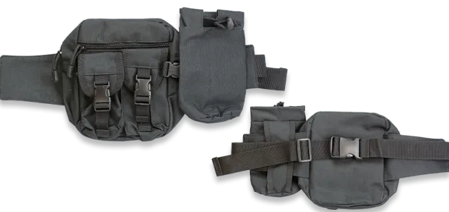 MA34897-NE Barbaric SAC BANANE NOIR