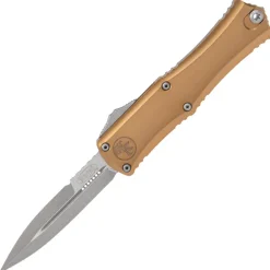 1701M-10APTA - Microtech Hera II Mini Bayonet Apo Tan