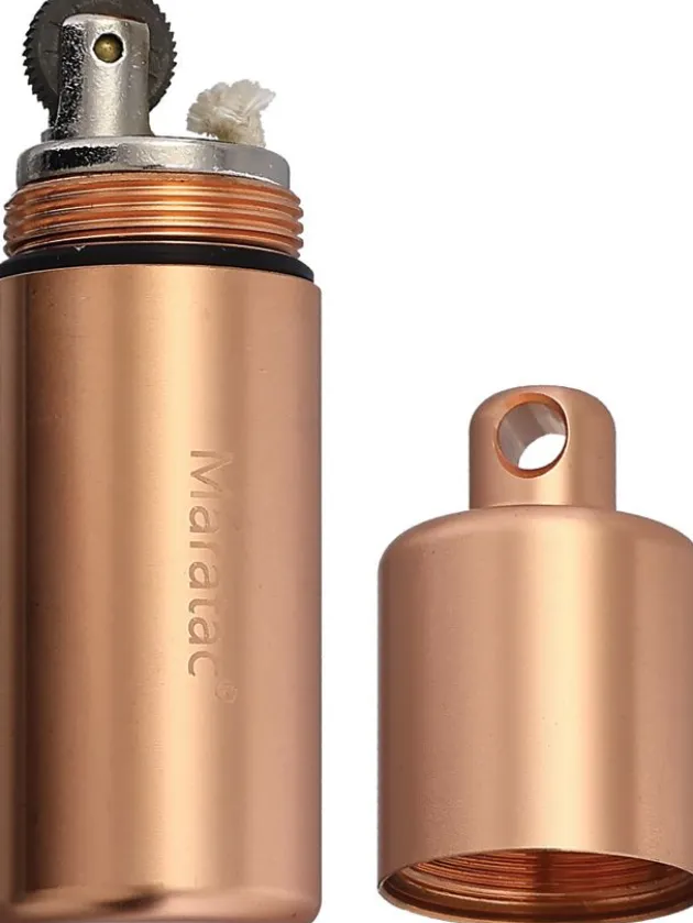 MARA46 - MARATAC Peanut XL Lighter Copper Briquet