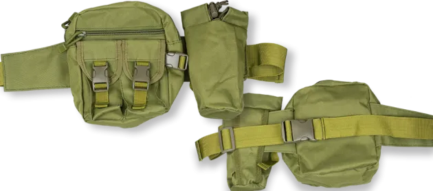 MA34897-VE Barbaric SAC BANANE VERT