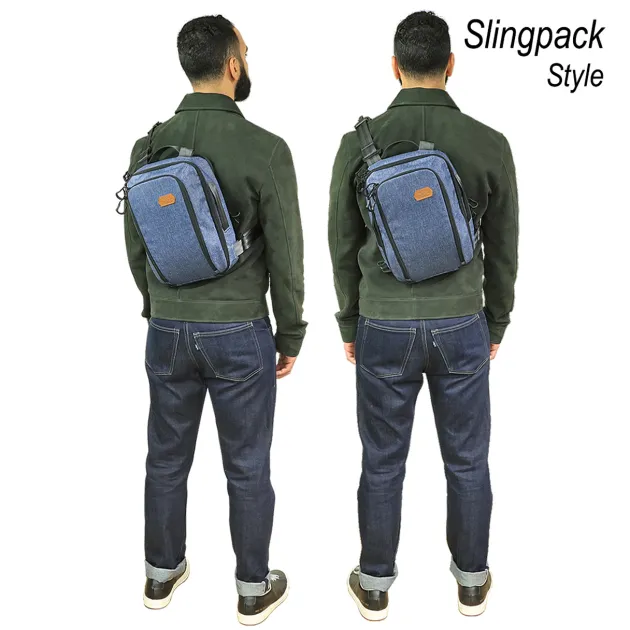 815108MBLU - Vanquest Sac convertible Carbide-8 Midnight blue