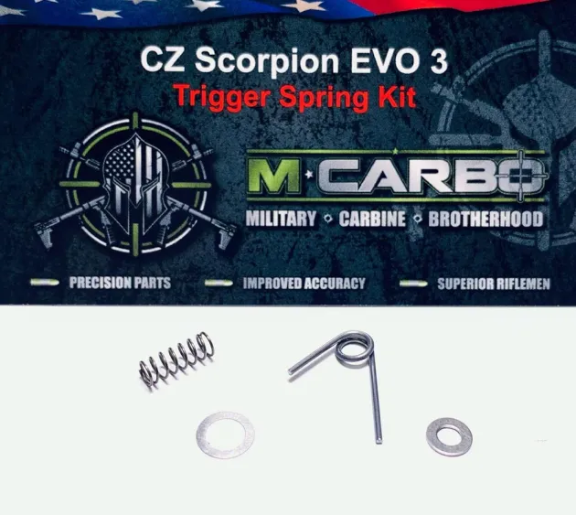 200088223333 - Mcarbo CZ EVO3 Scorpion Trigger spring kit