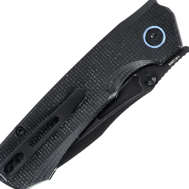 MC25B - Remette RT-Rhino Black Micarta
