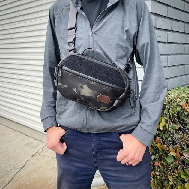 851104MCB - VANQUEST TEKKO-4 Sling Bag Bandoulière MULTICAM BLACK