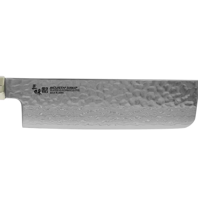 Mcusta Cuisine Zanmai Nakiri 165 mm VG-10 damas