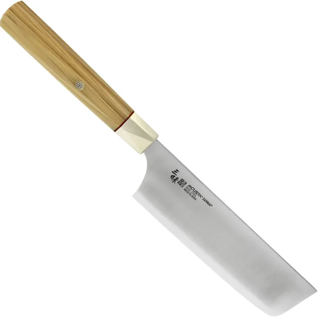 MCUSTA Cuisine Zanmai Nakiri 165 mm Beyond 3 San Mai Aogami