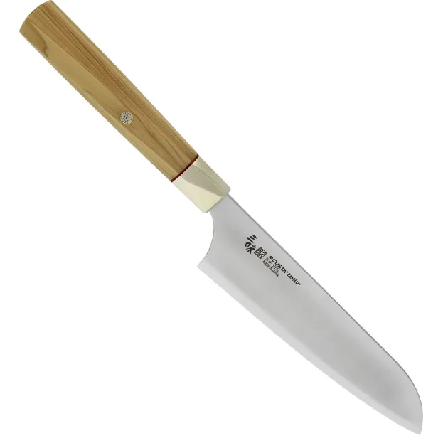 MCUSTA Cuisine Zanmai Santoku 180 mm Beyond 3 San Mai Aogami