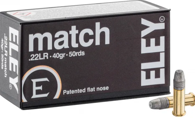 MD902 - Cartouches Eley Match cal. 22 LR