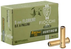 MD208 - Cartouches Fiocchi 9 mm Flobert à grenaille de plomb (N 8)