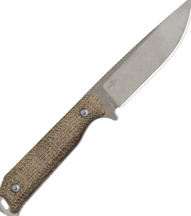 1045MD1 - Kizer Begleiter CPM-3V Burlap Micarta