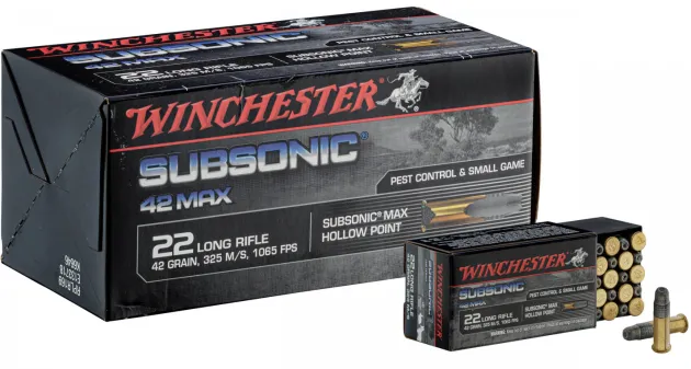 MD321 - Munitions Subsonic cal. 22 LR 42 grains