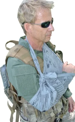METHST - Survival Metrics Bandana de survie gris