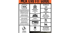 MEVOPSTKBK - Kit de conversion MCK EVO pour plusieurs modèles - Noir