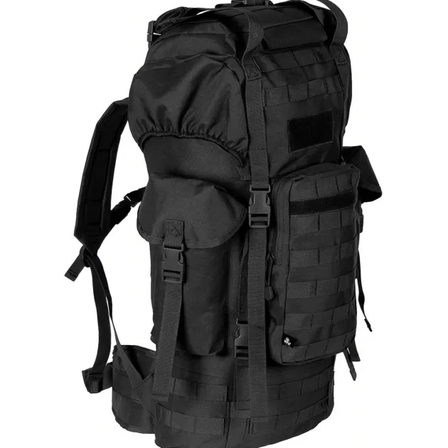 MFH30250A BW Sac à dos Combat, "MOLLE", 65 l, renfort en alu, noir