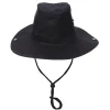 MFH10703AL US GI Chapeau de brousse, mentonnière, GI Boonie, Rip Stop, noir taille L