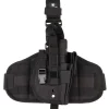 MFH30708A MFH Holster, "MOLLE", sangles de cuisse et ceinturon, noir