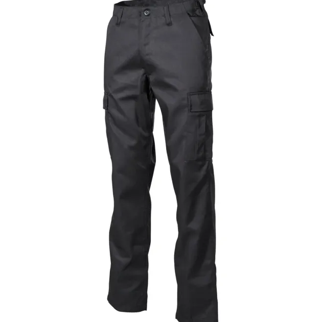 MFH0130A4M US Pantalon combat, BDU, noir Taille M