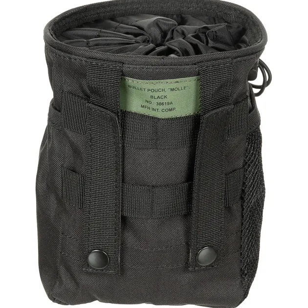MFH30619A Pochette à décharge, "MOLLE" système modulable, noire.