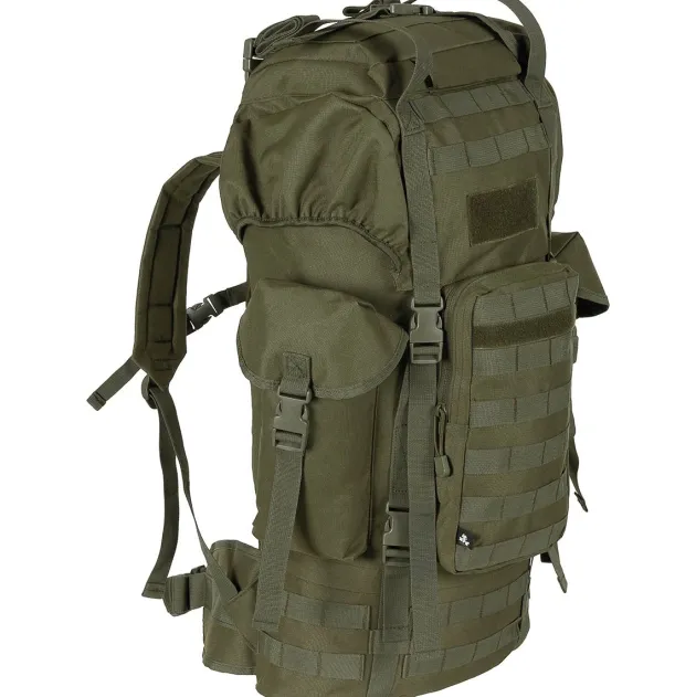 MFH30250B BW Sac à dos Combat, "MOLLE", 65 l, renfort en alu, olive